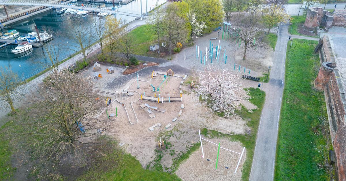 Wasserspielplatz